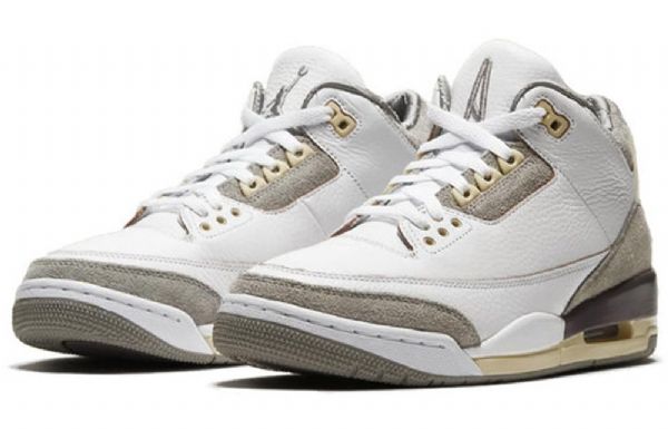 Nike A Ma Maniére Air Jordan 3 Retro Sp Koripallokengät Naisille Valkoinen