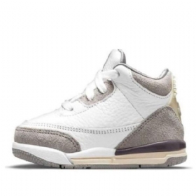 Nike A Ma Maniére Air Jordan 3 Retro Sp Td Kengät Lapsille Valkoinen