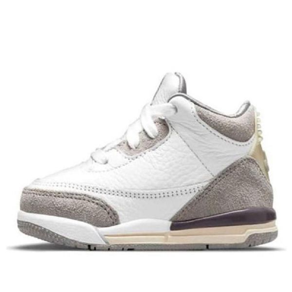 Nike A Ma Maniére Air Jordan 3 Retro Sp Td Kengät Lapsille Valkoinen