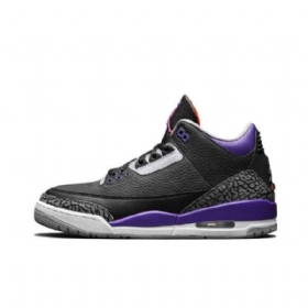 Nike Air Jordan 3 Court Kengät Miehille Violetti