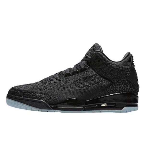 Nike Air Jordan 3 Flyknit Kengät Miehille Mustat