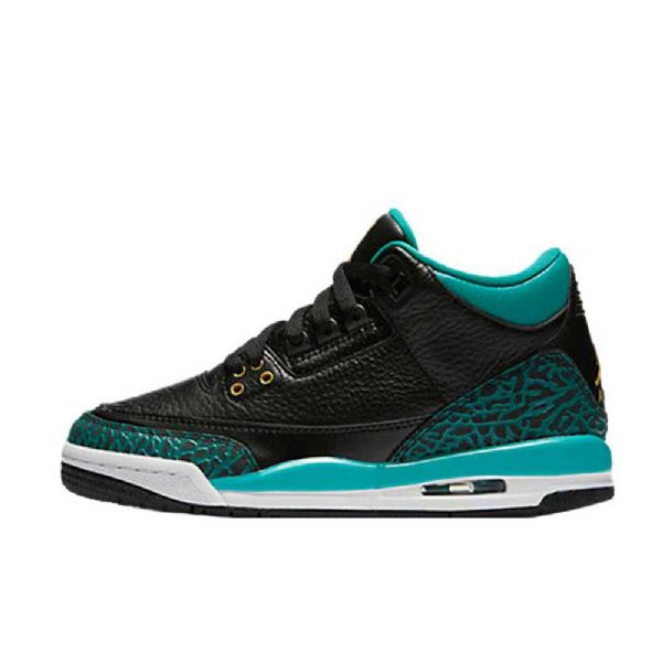 Nike Air Jordan 3 Gs Kengät Miehille Mustakulta