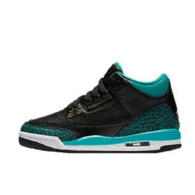 Nike Air Jordan 3 Gs Kengät Miehille Mustakulta