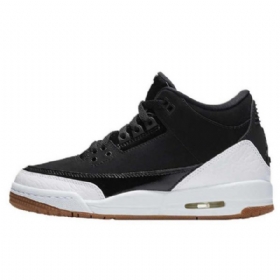 Nike Air Jordan 3 Gs Miesten Kengät Mustavalkoinen
