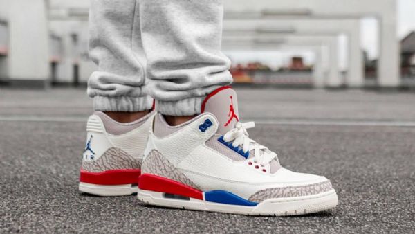Nike Air Jordan 3 Hyväntekeväisyyspelikengät Miehille Khaki