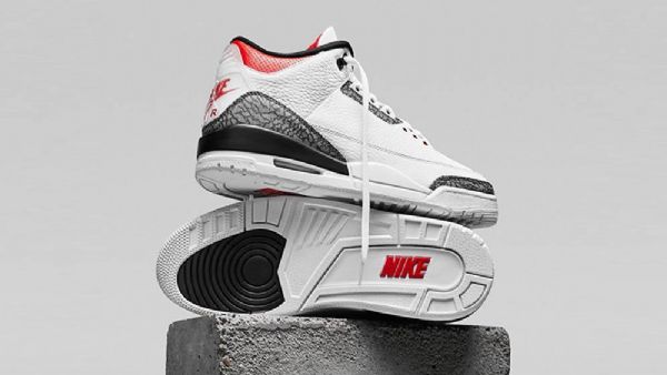 Nike Air Jordan 3 Japanilaiset Miesten Kengät Harmaa