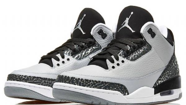 Nike Air Jordan 3 Kengät Miehille Harmaa