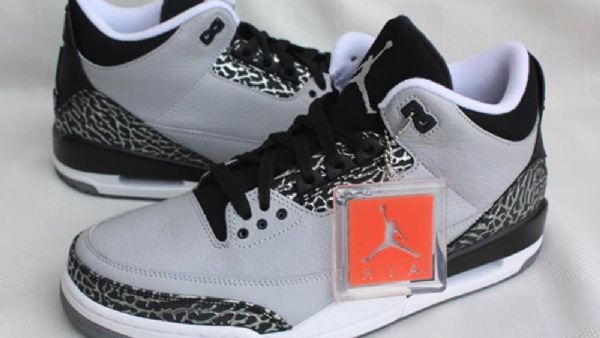 Nike Air Jordan 3 Kengät Miehille Harmaa