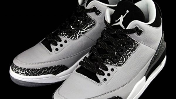 Nike Air Jordan 3 Kengät Miehille Harmaa