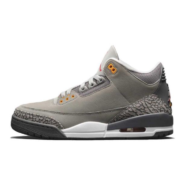 Nike Air Jordan 3 Kengät Miehille Harmaa