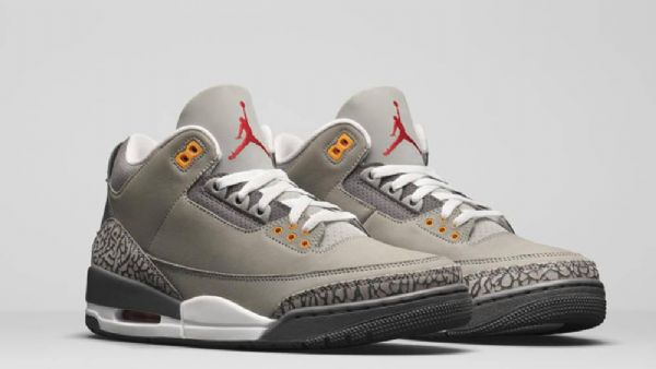 Nike Air Jordan 3 Kengät Miehille Harmaa