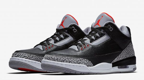 Nike Air Jordan 3 Kengät Miehille Musta