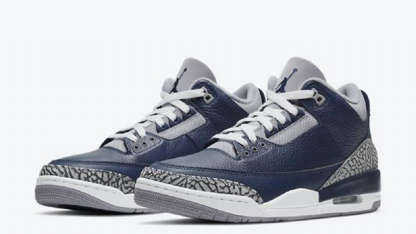 Nike Air Jordan 3 Kengät Naisille Laivastonsininen