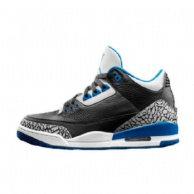 Nike Air Jordan 3 Miesten Urheilukengät Musta Sininen
