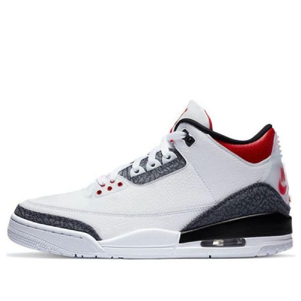 Nike Air Jordan 3 Retro Denim Se Koripallokengät Miehille Punainen