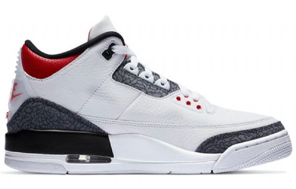 Nike Air Jordan 3 Retro Denim Se Koripallokengät Miehille Punainen