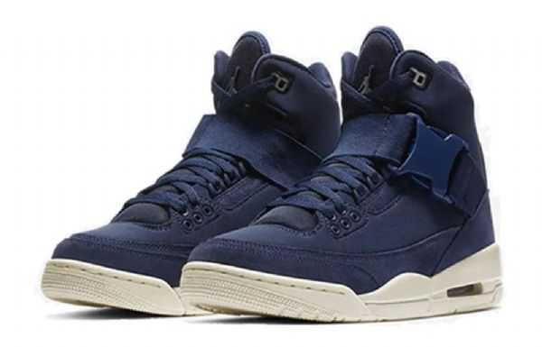 Nike Air Jordan 3 Retro Explorer Xx Koripallokengät Naisille Laivastonsininen