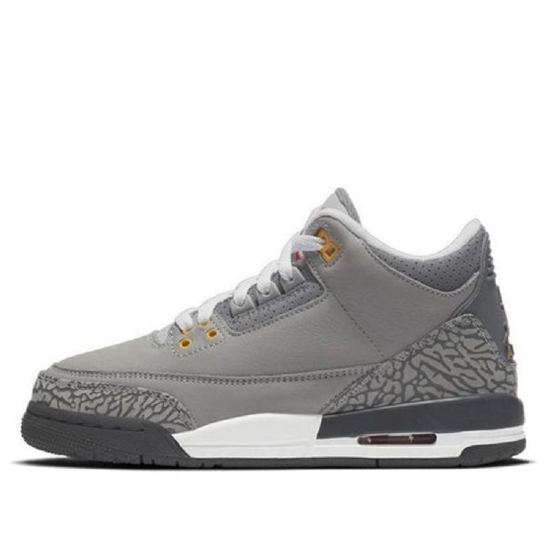 Nike Air Jordan 3 Retro Gs Koripallokengät Miehille Harmaa