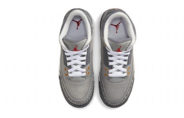 Nike Air Jordan 3 Retro Gs Koripallokengät Miehille Harmaa