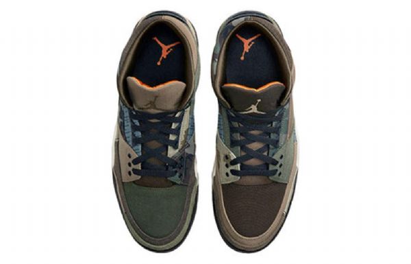 Nike Air Jordan 3 Retro Koripallokengät Miehille Army Vihreä