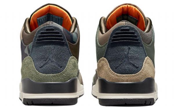 Nike Air Jordan 3 Retro Koripallokengät Miehille Army Vihreä