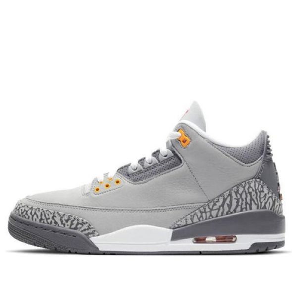 Nike Air Jordan 3 Retro Koripallokengät Miehille Harmaa