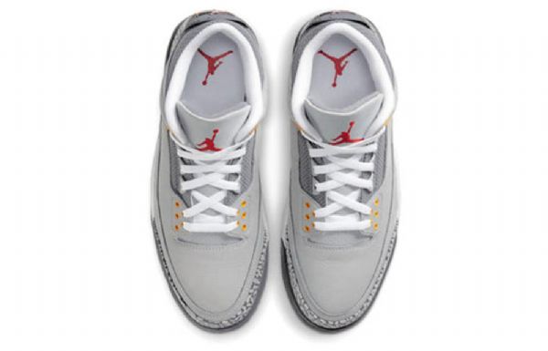Nike Air Jordan 3 Retro Koripallokengät Miehille Harmaa