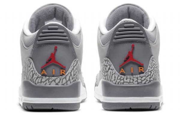 Nike Air Jordan 3 Retro Koripallokengät Miehille Harmaa