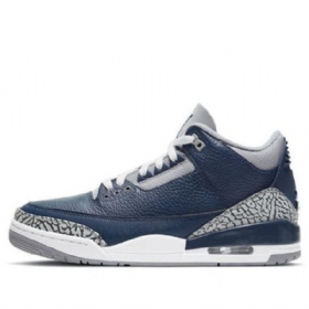 Nike Air Jordan 3 Retro Koripallokengät Miehille Laivastonsininen