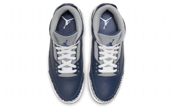 Nike Air Jordan 3 Retro Koripallokengät Miehille Laivastonsininen
