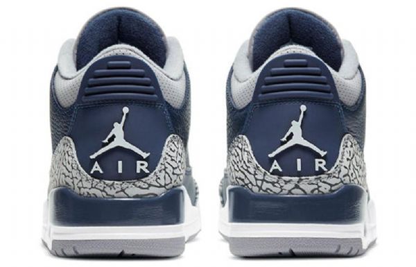 Nike Air Jordan 3 Retro Koripallokengät Miehille Laivastonsininen
