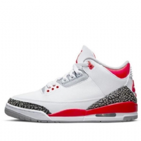Nike Air Jordan 3 Retro Koripallokengät Miehille Punainen