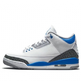Nike Air Jordan 3 Retro Koripallokengät Miehille Siniset