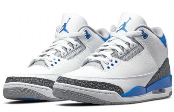 Nike Air Jordan 3 Retro Koripallokengät Miehille Siniset