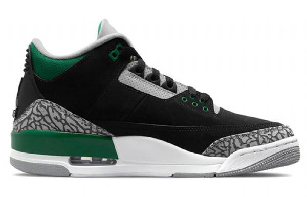 Nike Air Jordan 3 Retro Koripallokengät Miehille Vihreä