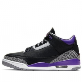 Nike Air Jordan 3 Retro Koripallokengät Miehille Violetti