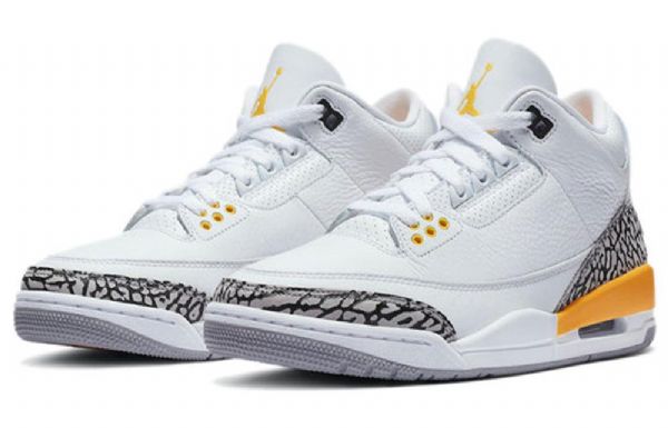 Nike Air Jordan 3 Retro-koripallokengät Naisille Oranssi