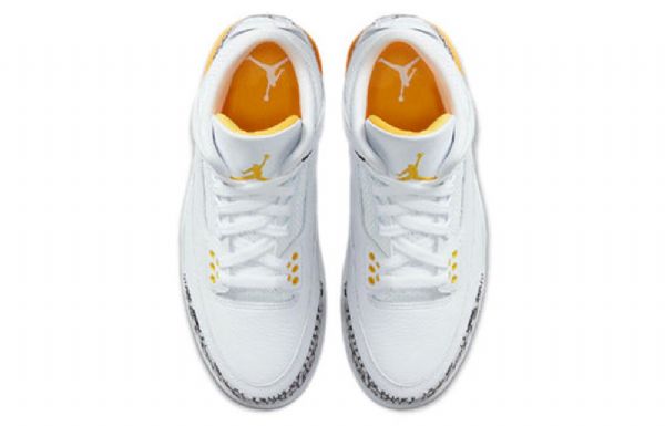 Nike Air Jordan 3 Retro-koripallokengät Naisille Oranssi