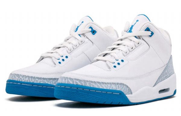 Nike Air Jordan 3 Retro Koripallokengät Naisille Siniset