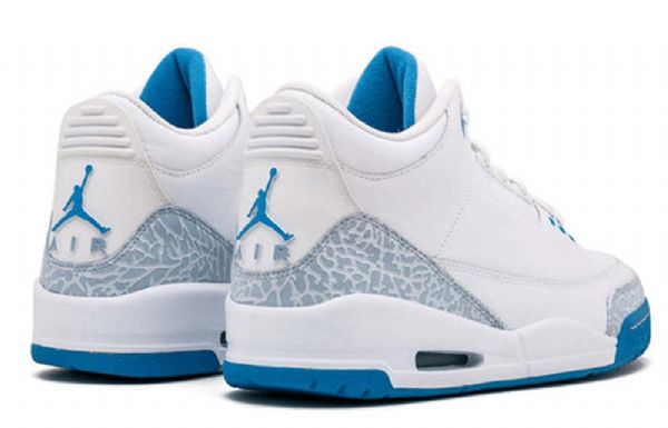 Nike Air Jordan 3 Retro Koripallokengät Naisille Siniset