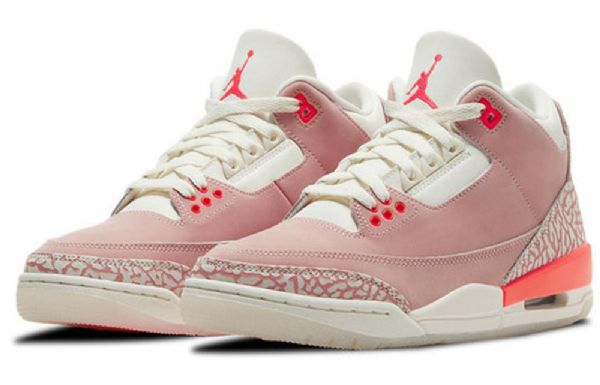 Nike Air Jordan 3 Retro Koripallokengät Naisille Vaaleanpunainen