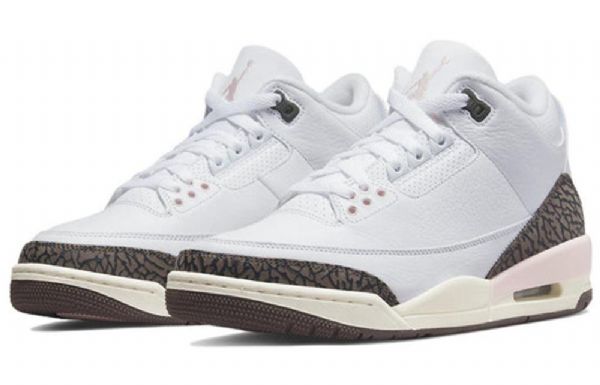 Nike Air Jordan 3 Retro Koripallokengät Naisille Valkoinen