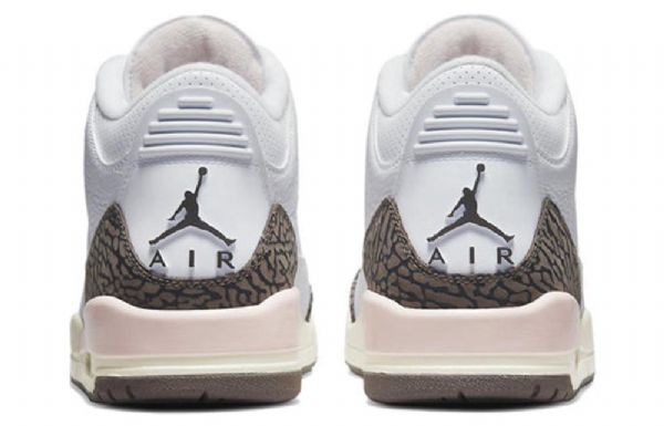 Nike Air Jordan 3 Retro Koripallokengät Naisille Valkoinen