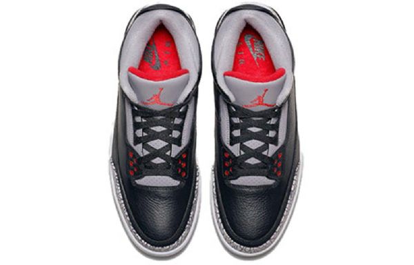 Nike Air Jordan 3 Retro Og Koripallokengät Miehille Mustat