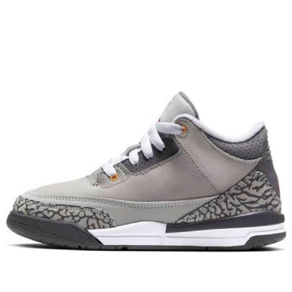 Nike Air Jordan 3 Retro Ps Koripallokengät Miehille Harmaa