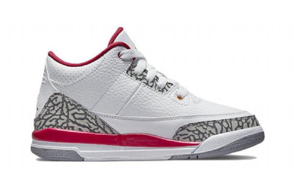 Nike Air Jordan 3 Retro Ps Koripallokengät Miehille Punainen