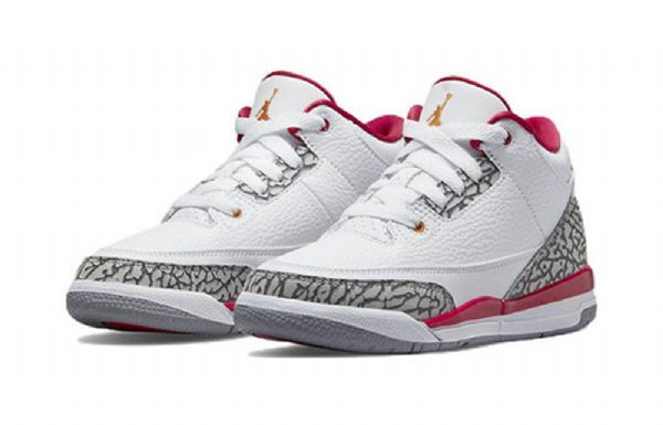 Nike Air Jordan 3 Retro Ps Koripallokengät Miehille Punainen