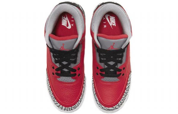 Nike Air Jordan 3 Retro Se Gs Koripallokengät Miehille Punainen Harmaa