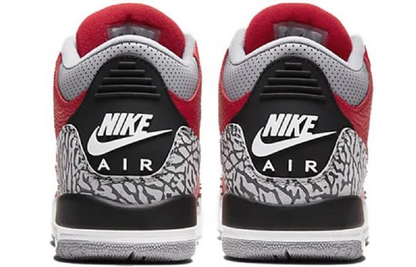 Nike Air Jordan 3 Retro Se Gs Koripallokengät Miehille Punainen Harmaa
