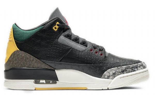 Nike Air Jordan 3 Retro Se Koripallokengät Miehille Leopard